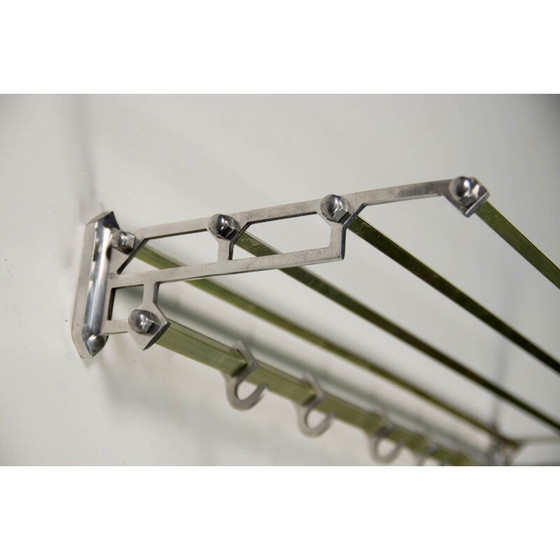 Image 1 of Art Deco vintage wall coat rack, 1920s