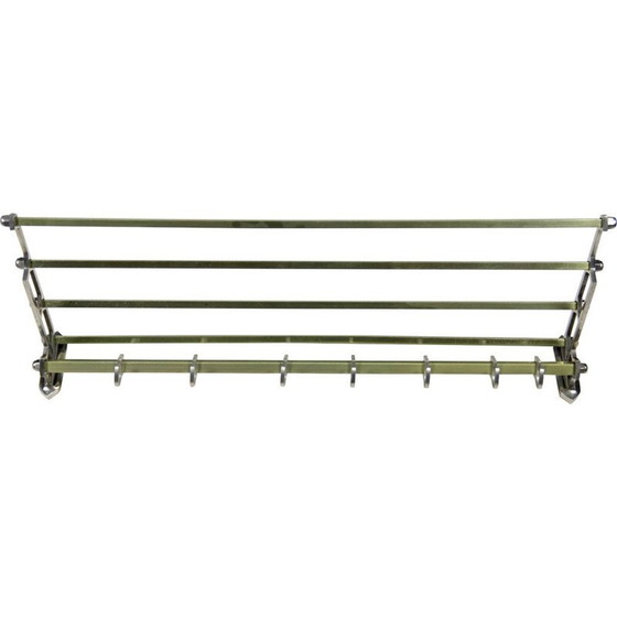 Image 1 of Art Deco vintage wall coat rack, 1920s