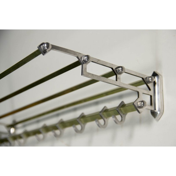 Image 1 of Art Deco vintage wall coat rack, 1920s