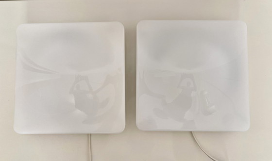 Image 1 of 2x Iguzzini Dada wall lights