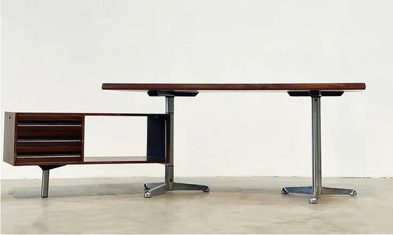 Image 1 of Osvaldo Borsani T96 wooden desk