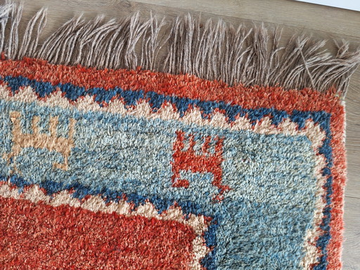 Wool Gabbeh rug handmade 293x224