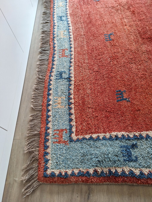 Tapis Gabbeh en laine fait à la main 293x224