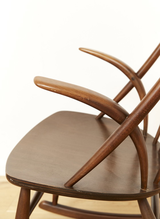 Image 1 of Illum Wikkelsø Rocking Chair "IW3" for Niels Eilersen