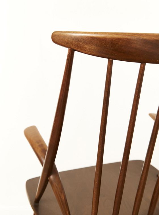 Image 1 of Illum Wikkelsø Rocking Chair "IW3" for Niels Eilersen