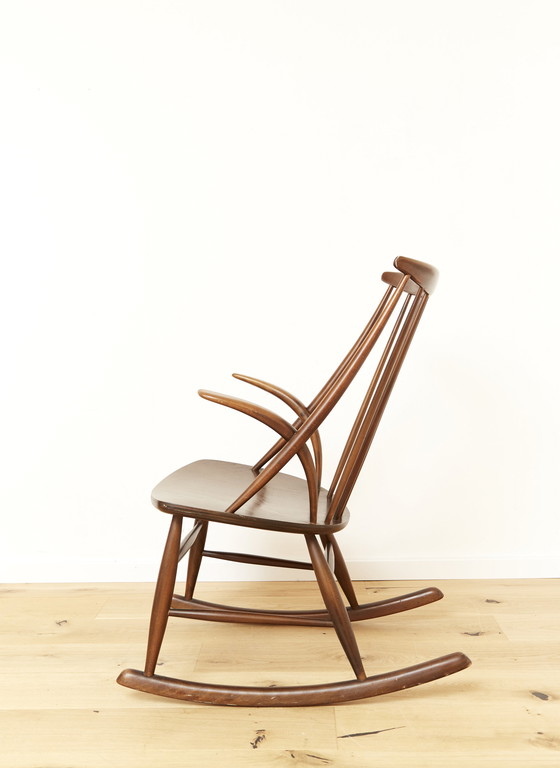 Image 1 of Illum Wikkelsø Rocking Chair "IW3" for Niels Eilersen