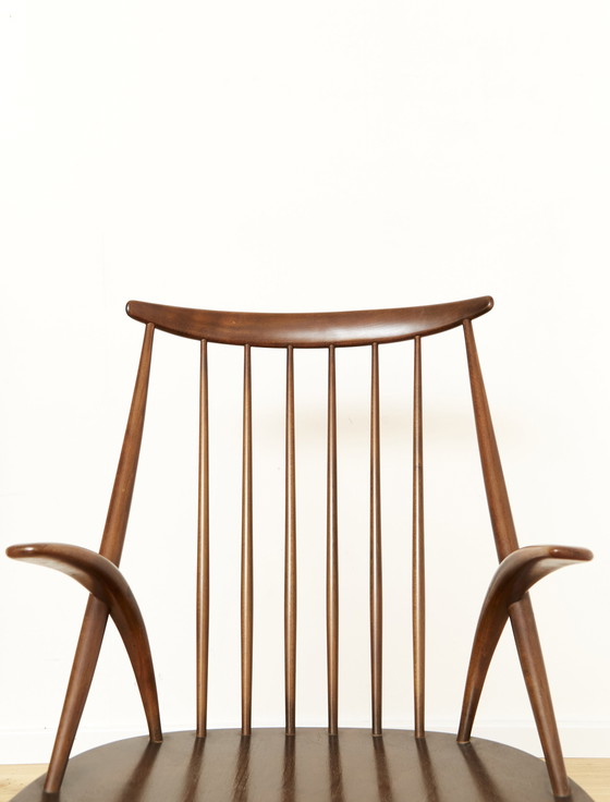 Image 1 of Illum Wikkelsø Rocking Chair "IW3" for Niels Eilersen