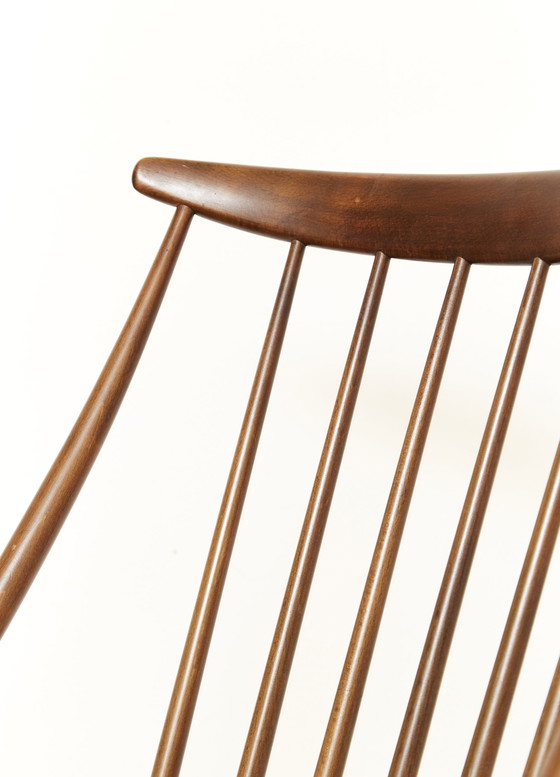 Image 1 of Illum Wikkelsø Rocking Chair "IW3" for Niels Eilersen