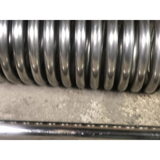 Image 1 of Vintage steel spring magazine rack, 1970