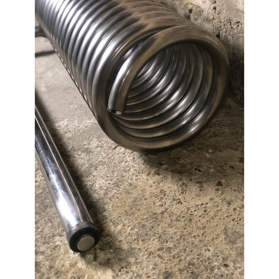 Image 1 of Vintage steel spring magazine rack, 1970