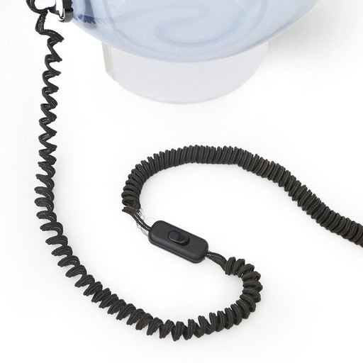 Pair of vintage wall glass table lamps, Italy 1970