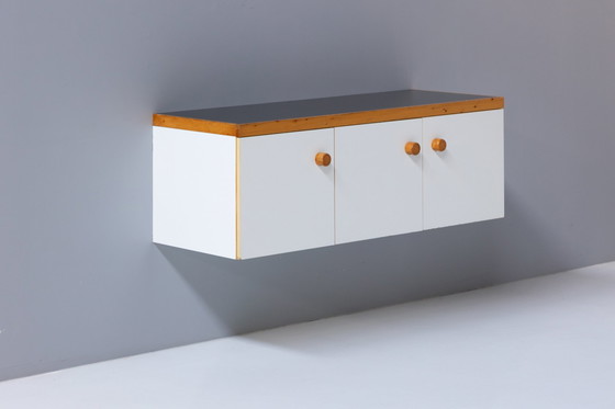 Image 1 of Wall Mounted Cabinet By Charlotte Perriand For 'Les Arcs', France, 1970S