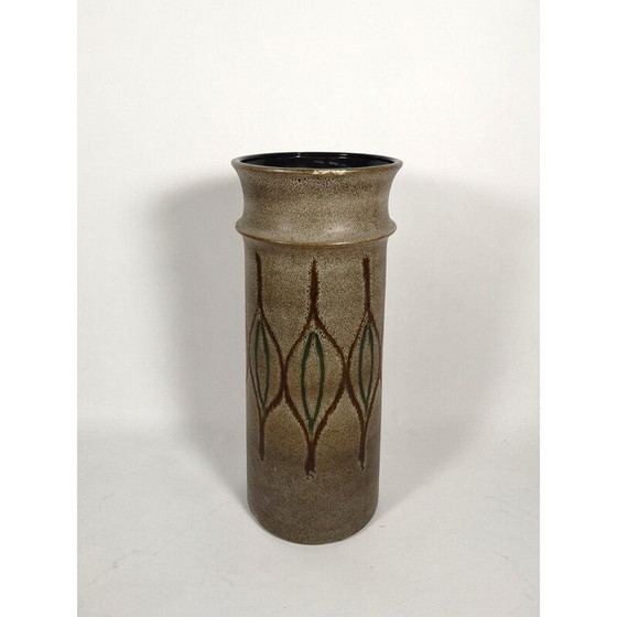 Image 1 of Vaso in ceramica e vetro vintage, 1970
