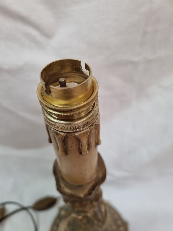 Image 1 of Base per lampada in bronzo Luigi XVI