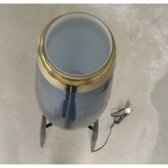 Image 1 of Pair of Danish Tripod Floor Lamps by Svend Aage Holm Sorensenen