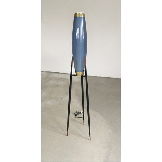 Image 1 of Pair of Danish Tripod Floor Lamps by Svend Aage Holm Sorensenen