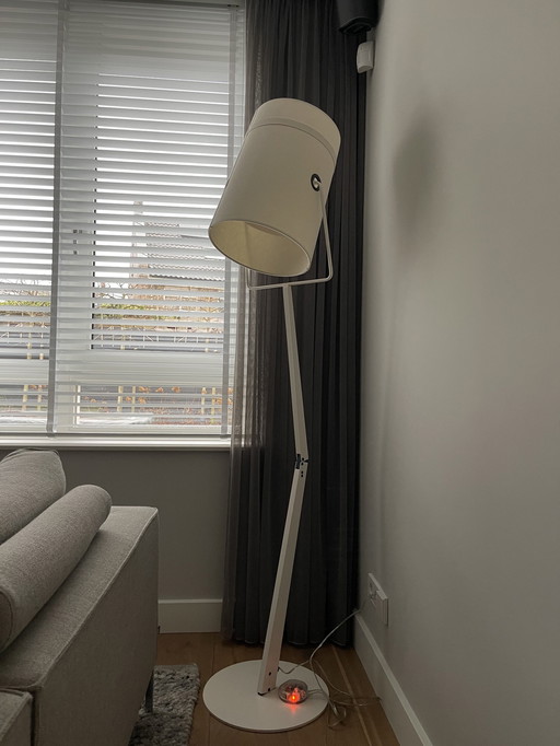 Diesel With Foscarini Fork Floor Lamp - White/White