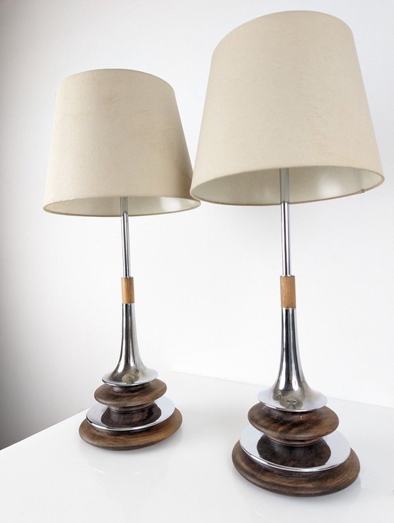 Image 1 of 2X Lamps By Laurel, 1960S