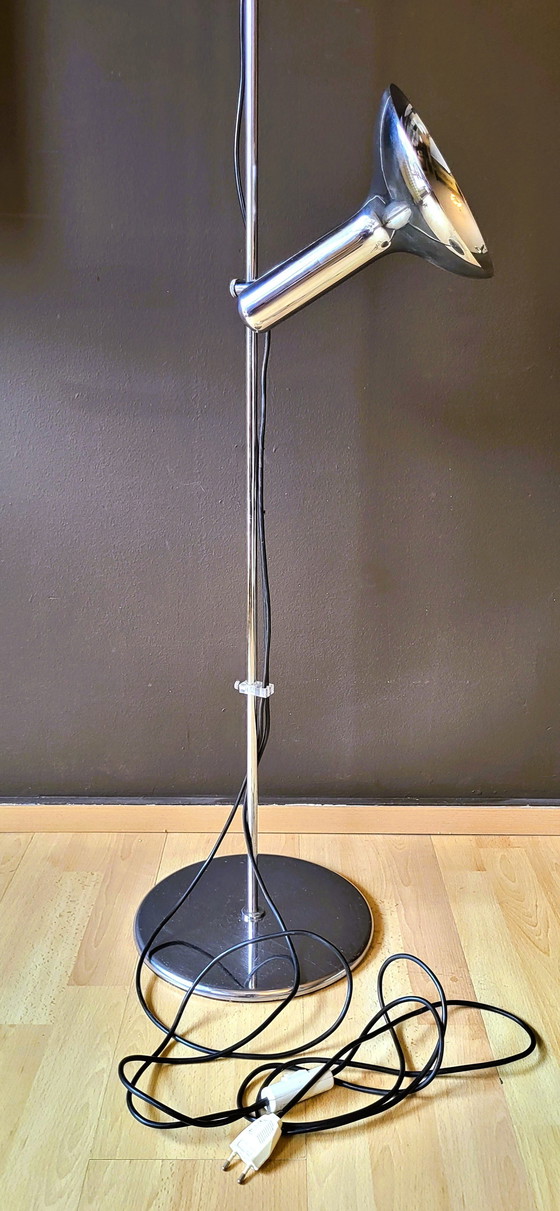 Image 1 of Floor Lamp Metal Chrome