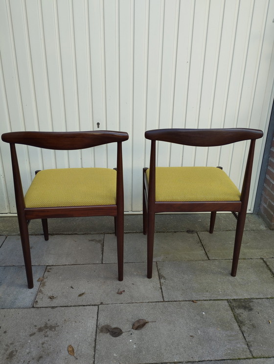 Image 1 of 2x Scandinavian Dining Chairs