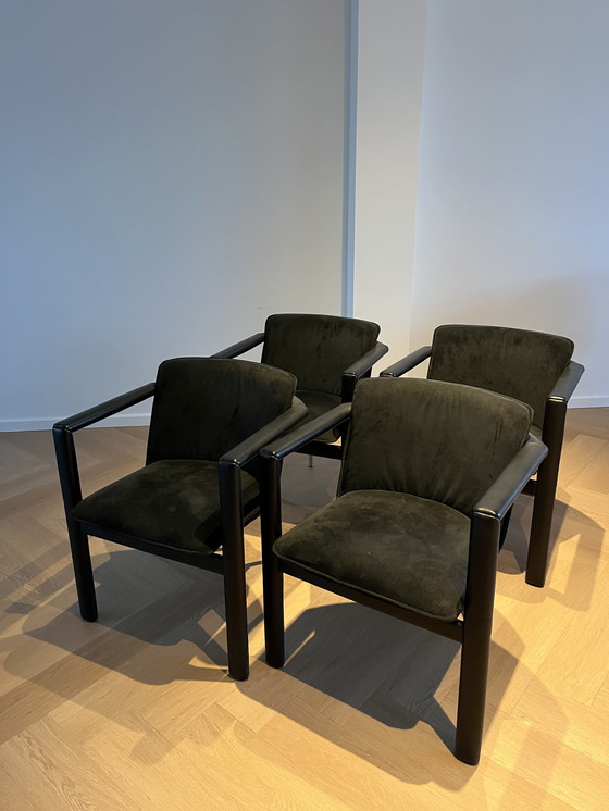 Image 1 of 4x Leolux armchair