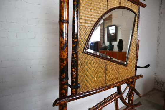 Image 1 of Vintage bamboo coat rack