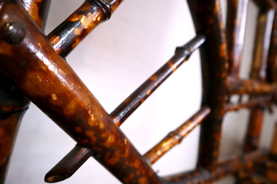 Image 1 of Vintage bamboo coat rack