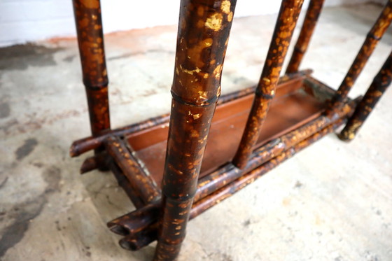 Image 1 of Vintage bamboo coat rack