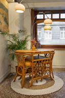 Vintage Rattan Bistro Set