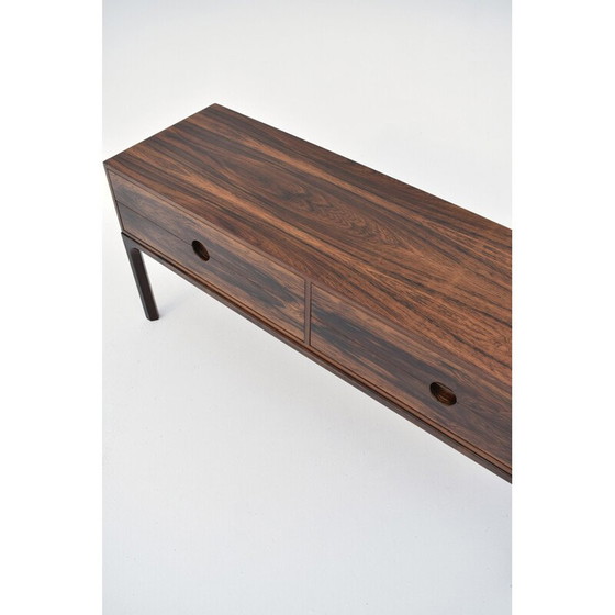 Image 1 of Vintage rosewood chest of drawers model 394 by Kai Kristiansen for Aksel Kjersgaard, Danmark 1960