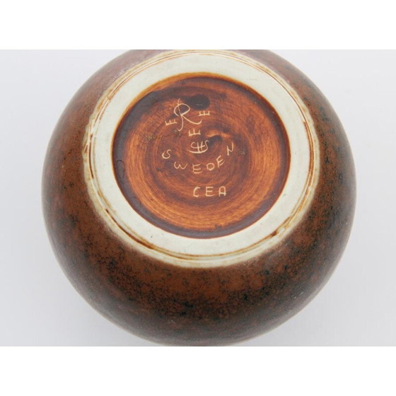 Image 1 of Vaso vintage in ceramica scandinava modello "CEA" di Carl Harry Stalhane, 1950