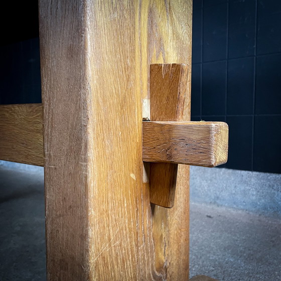 Image 1 of 3 pièces - Tables de salle à manger en chêne Mid Century de Monastery