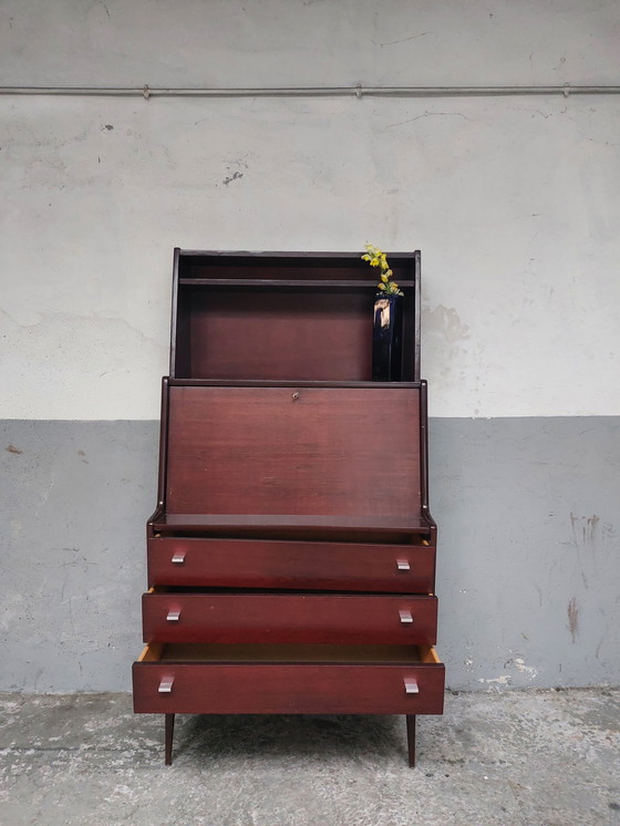 Image 1 of Mid-century secretaire 