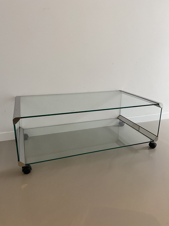 Image 1 of Gallotti & Radice glass coffee table