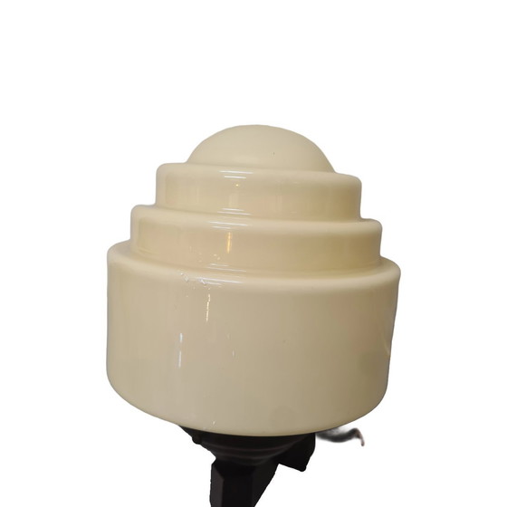 Image 1 of Lampada da parete Art Déco in vetro e bachelite, anni '30