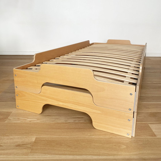 Image 1 of Set Of 2 Stacking Beds Müller Möbelwerkstätten From Rolf Heide