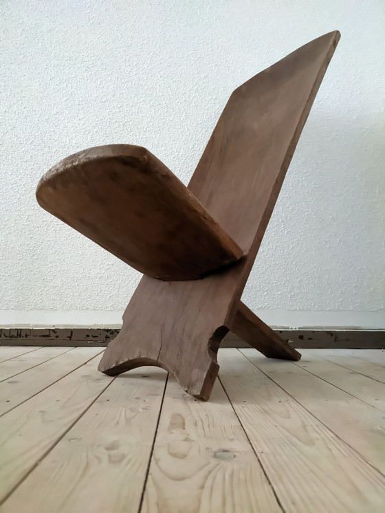 Image 1 of Primitive Lounge Chair Africa