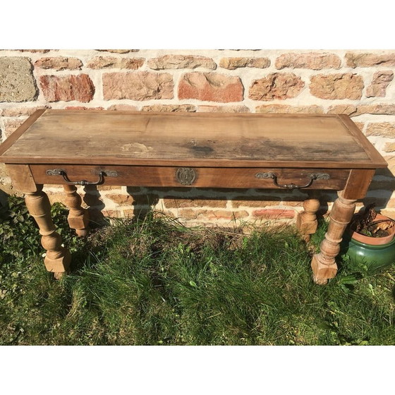 Image 1 of Vintage console in ash and poplar