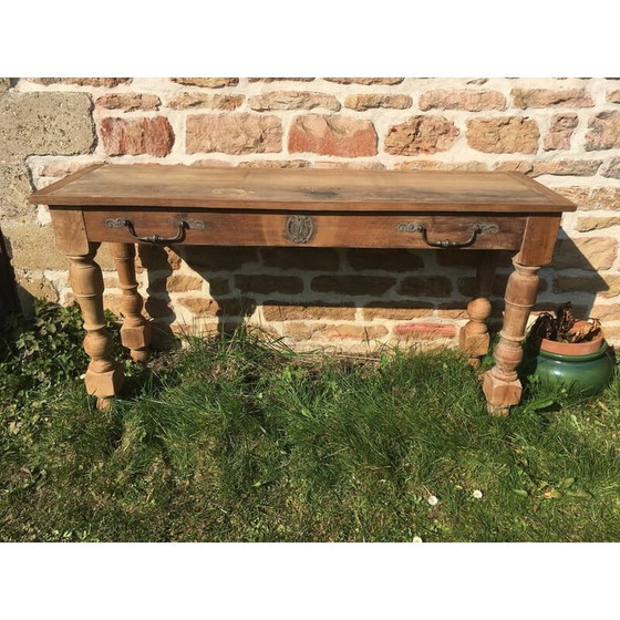 Image 1 of Vintage console in ash and poplar