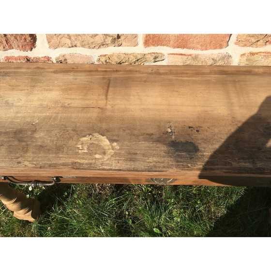 Image 1 of Vintage console in ash and poplar