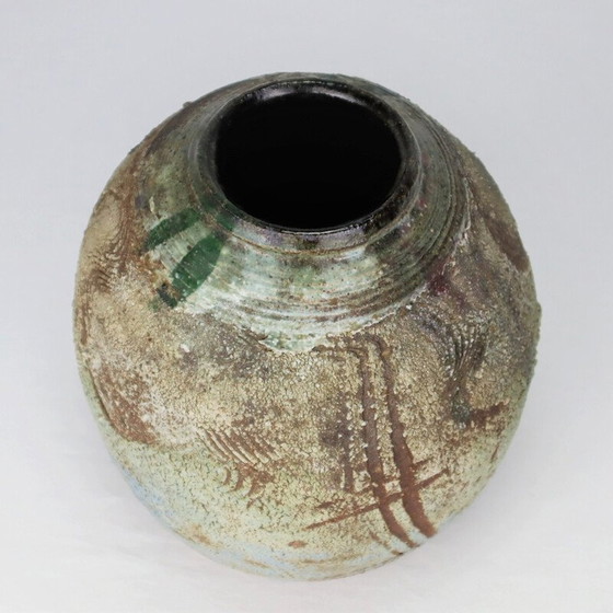 Image 1 of Vintage ceramic vase by Thierry Basile