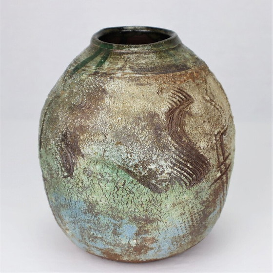 Image 1 of Vintage ceramic vase by Thierry Basile