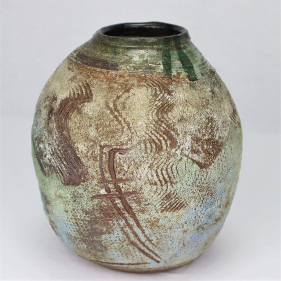 Image 1 of Vintage ceramic vase by Thierry Basile