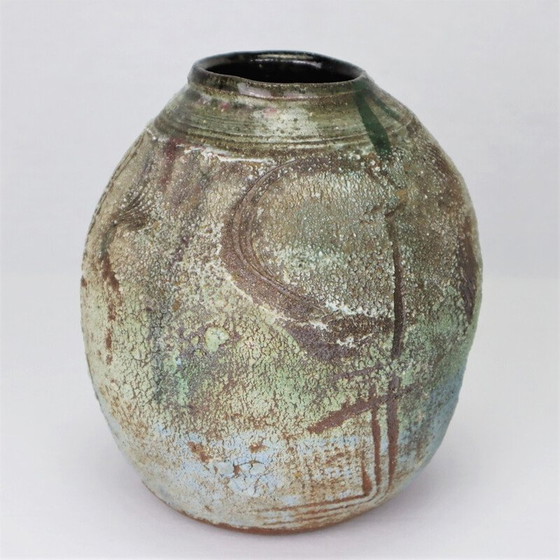 Image 1 of Vintage ceramic vase by Thierry Basile