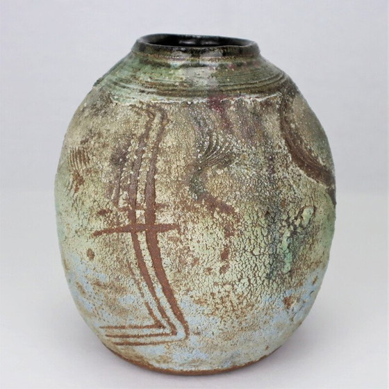 Image 1 of Vintage ceramic vase by Thierry Basile
