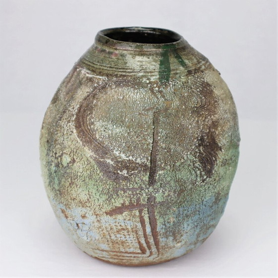 Image 1 of Vintage ceramic vase by Thierry Basile