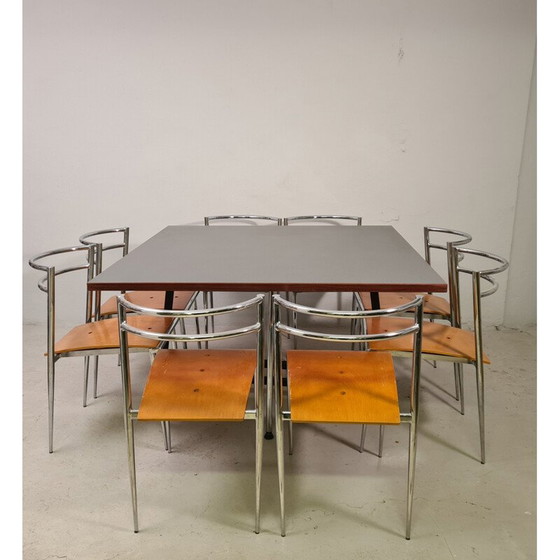 Image 1 of Vintage Cobra folding table by Eric Raffy for Soca, 1980s