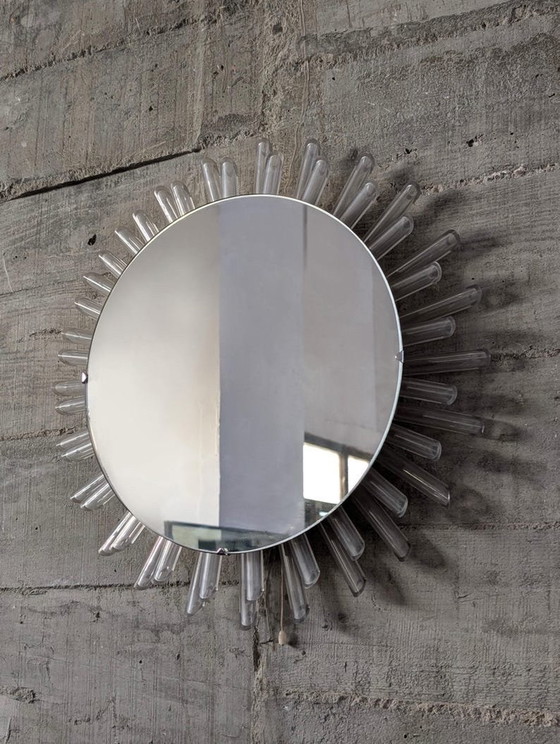 Image 1 of Sun Mirror Lamp 1970S