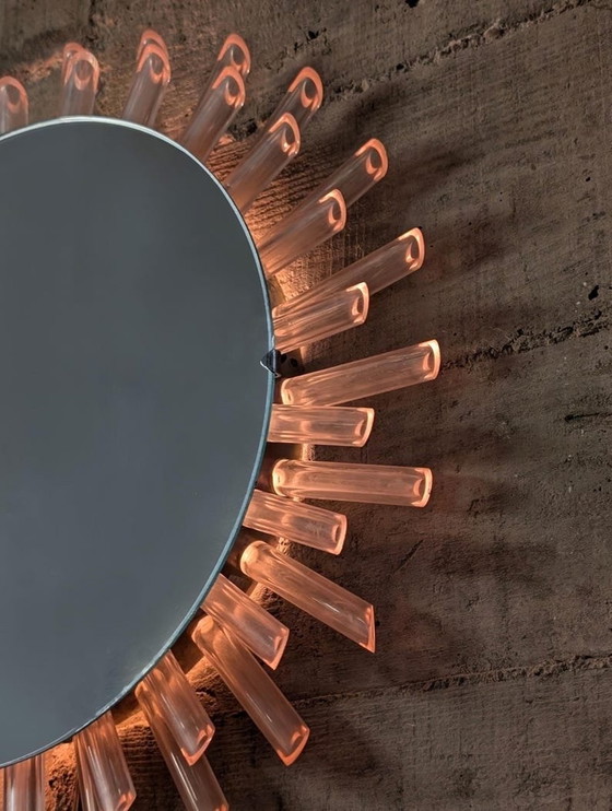 Image 1 of Sun Mirror Lamp 1970S