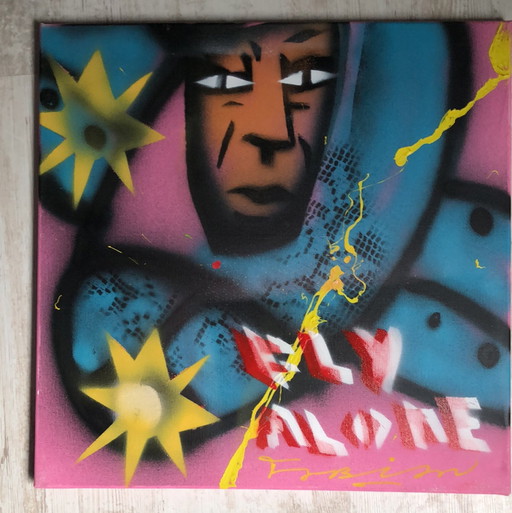 Fabian - Vlieg alleen – schilderijen tekeningen, Canvas
